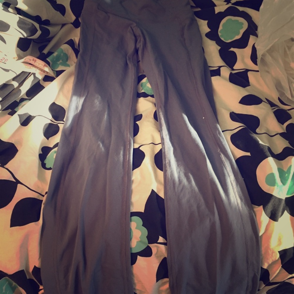 Athleta size xxs light gray spandex yoga pants